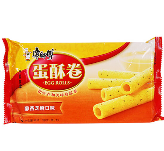 Master Kong Crispy Roll -Sesame Flavour 90g