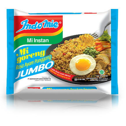 Indomie Jumbo Noodle BBQ Chicken 128g