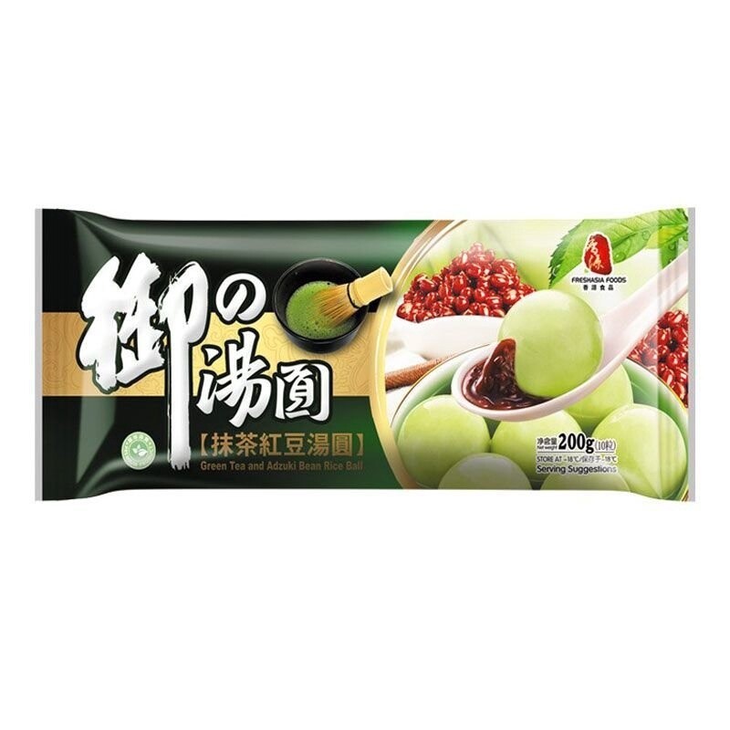 Fresh Asia Green Tea & Adzuki Bean Rice Ball 200g