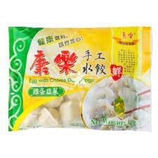 HR Dumplings - Egg with Chives 康樂雞蛋韭菜餃子 410g