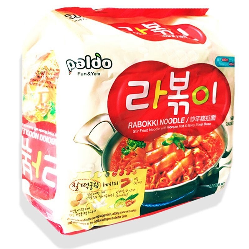 Paldo Rabokki Noodle 4 packs
