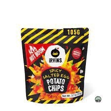 HSP Hotboom Salted Egg Potato Chips 105g