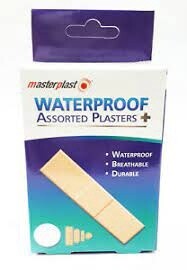 Masterplast Waterproof Plasters 100pcs