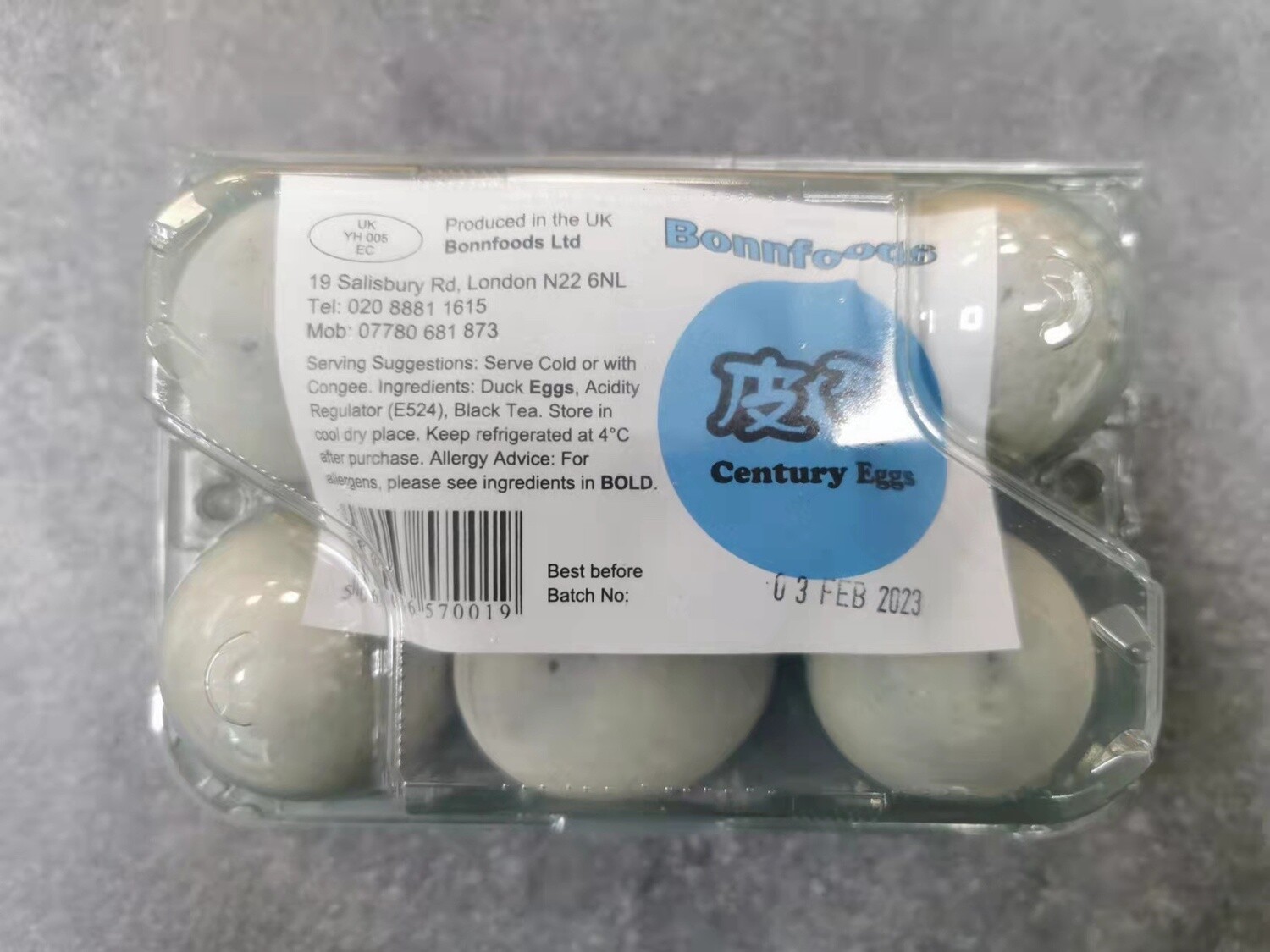 Bonnfoods Century Duck Egg (6pcs)