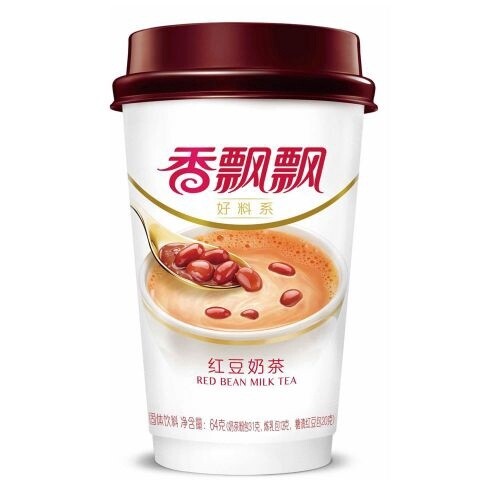 XPP Red Bean Milk Tea 香飄飄奶茶-紅豆64g