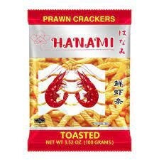 Hanami Prawn Crackers Regular Flavour 100g