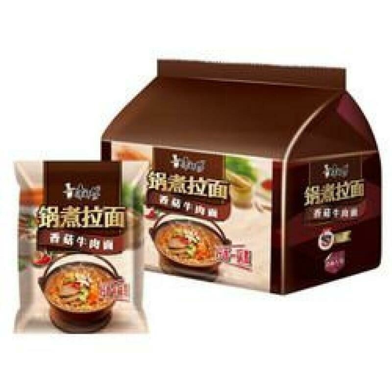 Master Kong Instant Noodles - Artificial Beef &amp; Mushroom 5x129g