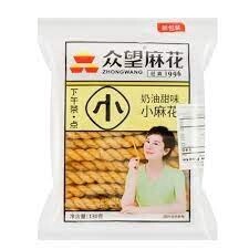 ZW Fried Dough Twist- Sweet Cream 眾望小麻花-奶油甜 130g