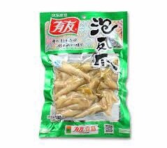 YY Pickled Chilli Chicken Feet 180g