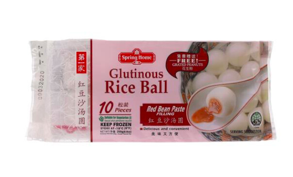 TYJ Red Bean Paste Glutinous Rice Ball 200g