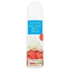 Jacks Spray Cream 250g