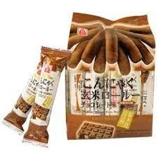 Konjac Brown Rice Roll - Chocolate 180g