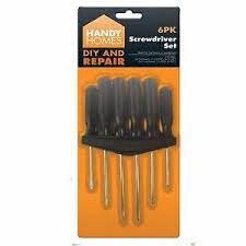 Handy Homes Assorted Screwdriver  6pcs