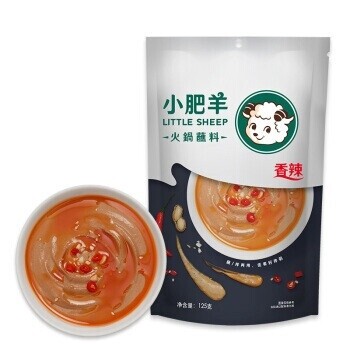 Little Sheep Hot Pot Dipping Sauce Bag - Spicy 110g