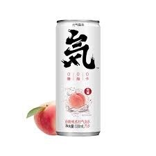 GKF Sparkling Water-Peach (Can) 元氣森林氣泡水-白桃(罐) 330ml X 6