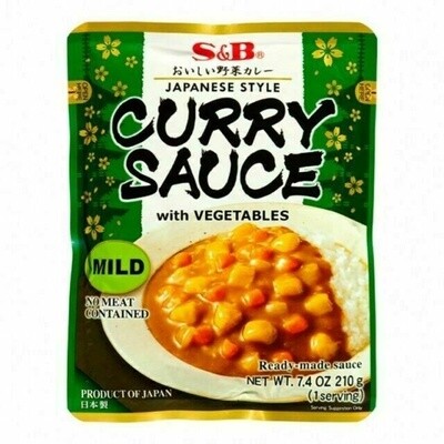 S&amp;B Japanese Style Curry Sauce Mild 日式咖喱原味 210g