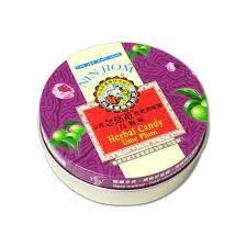 NJ Herbal Candy (Tin) - UME Plum 念慈菴喉糖烏梅 60g