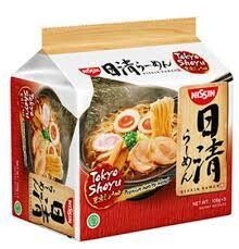 Nissin Japenese Ramen Tokyo Shoyu  5 packs