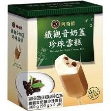 TW AQN Ice Cream - Oolong Tea Boba 360g
