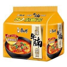 KSF Szechuan Spicy Beef Noodle 5 packs