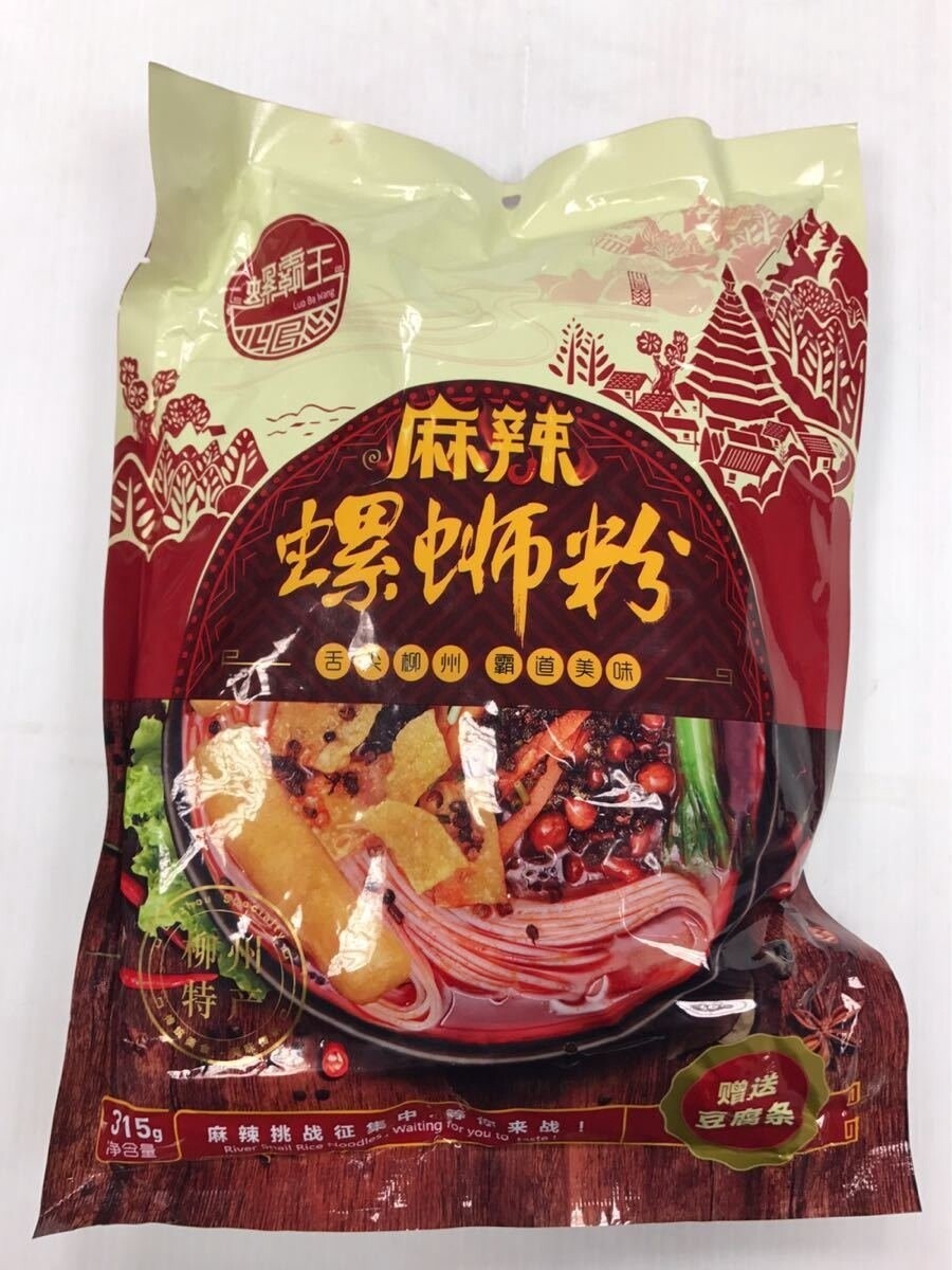 LBW Luo Shi Fen Spicy 螺霸王螺狮粉麻辣 315g