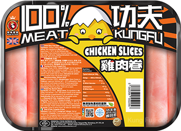 Kung Fu Chicken Slices 400g