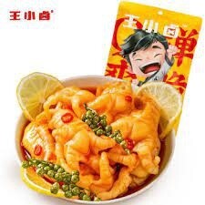 WXL Pickled  Chicken Feet Spicy 108g