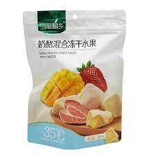 Mixed Freeze - Dried Fruit With Cheese 28g