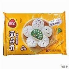 SQ Mushroom &amp; Vegetable Bun 三全香菇素菜包 360g