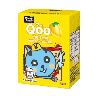 Minute Maid Qoo Mango Juice 6 x 250ml