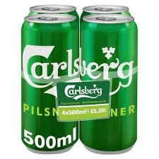 Carlsberg Pilsner 500ml x 4