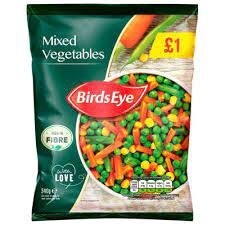 Birds Eye Mixed  Vegetables 340g