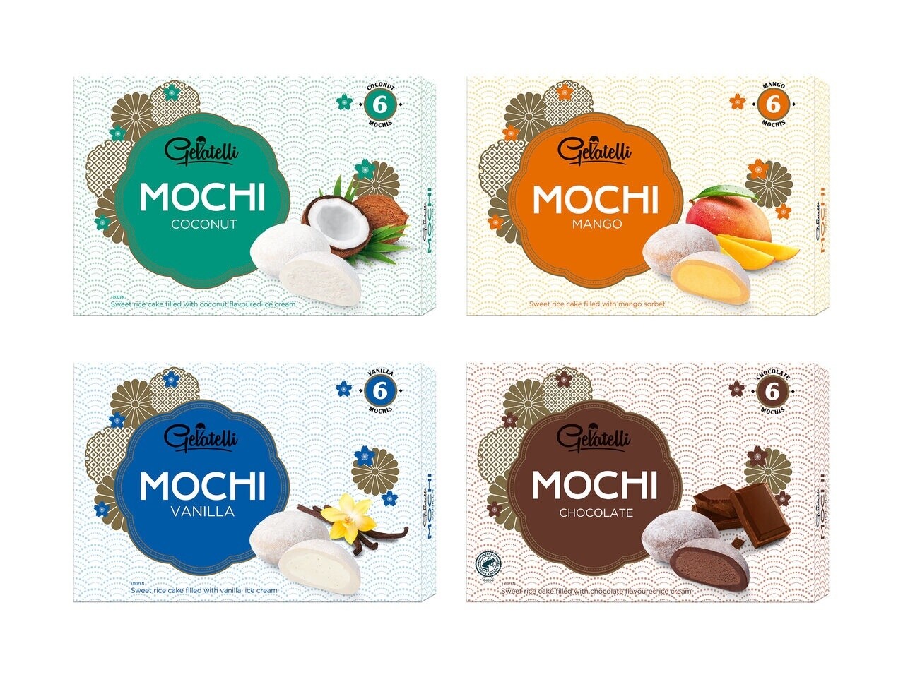 Gelatelli Mochi Vanilla