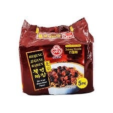 Ottogi Beijing Jjajang Ramen 135g x 5 Packs  不倒翁北京炸酱拉面