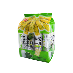 Konjac Brown Rice Roll - Seaweed 160g