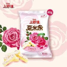 Qishi Corn Curls Rose Togurt 40g