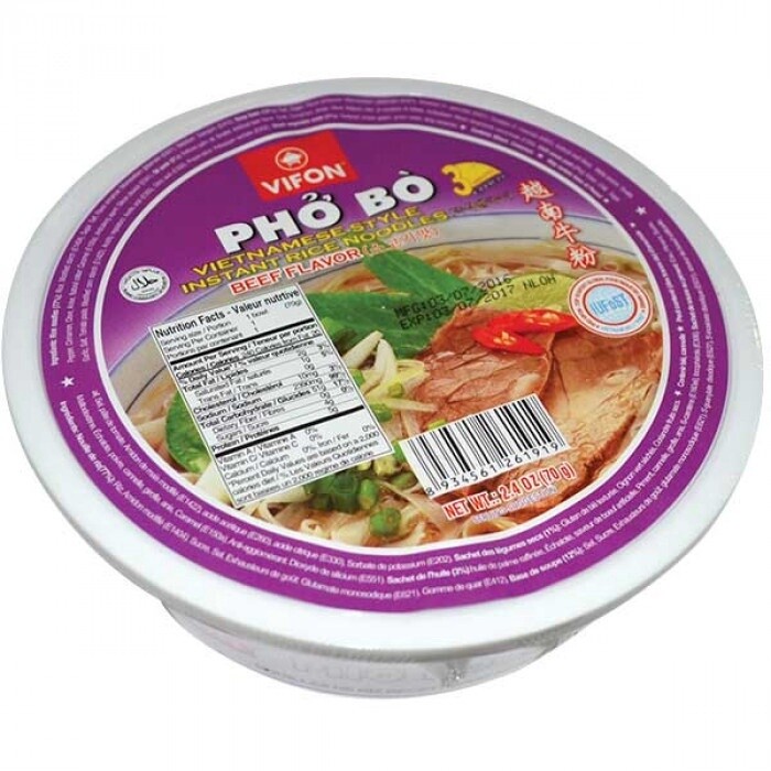 VIFON Pho Bo Beef Flav Bowl 70g