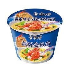 KSF Seafood Noodle Bowl 康师傅鲜虾鱼板桶面 105g