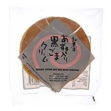 Dorayaki Black Sesame Cream &amp; Red Baen 75g