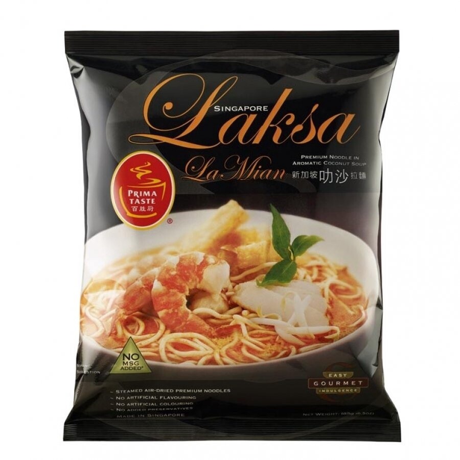 Prima Singapore Laksa La Mian 百勝廚新加坡叻沙拉麵 185g