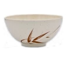 Bamboo Pattern Rice Bowl 114mm