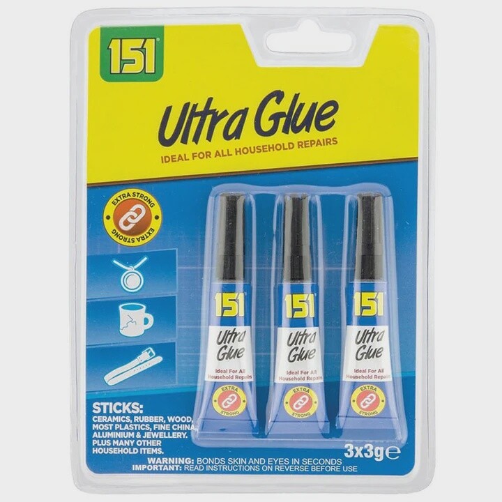 151 Ultra Glue Triple Pack 强力胶水