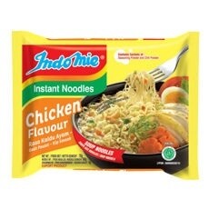 Indomie Noodle Chicken 印尼营多汤面鸡味 80g, Size: Single Pack