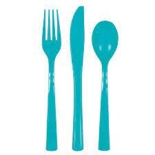 Cutlery Set Blue 12 pieces