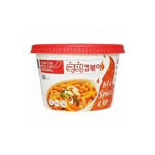 SJ Korean Spicy Rice Cake Bowl 163g