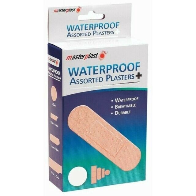 Masterplast Waterproof Plasters  50pcs