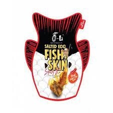 O-Li Salted Egg Fish Skin  Spicy 80g