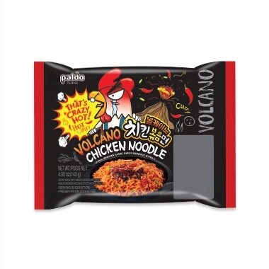 Paldo Volcano Chicken Noodle 八道火山辣鸡铁板炒面 140g