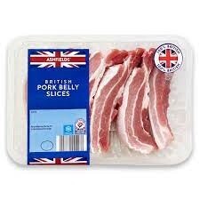 Pork Belly Slices 500g