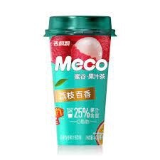 XPP Meco  Lychee Passion Fruit Tea Drink 香飘飘蜜谷果汁茶-荔枝百香果 400ml